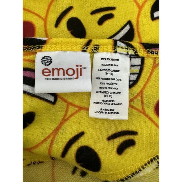 Emoji The Iconic Brand Long Sleeve Emoji Print Dress - Picture 4 of 5